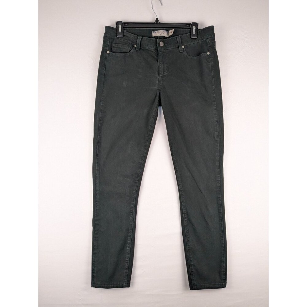 Paige Jeans Womens Size 30 Black Verdugo Denim Jegging‎ Made in USA